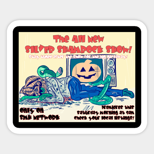 Silver Shamrock Sticker by WatchTheSky